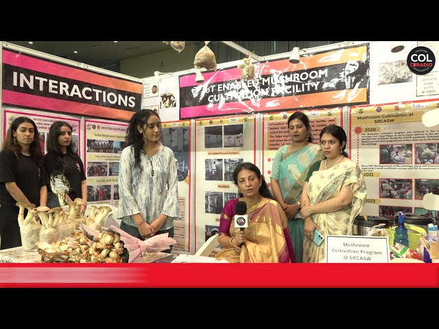 MUSHROOM CULTIVATION PROGRAM : Shaheed Rajguru College of Applied Sciences for Women, Univ. of Delhi